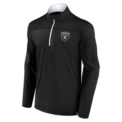 Las Vegas Raiders Defender Half-Zip Top - Black discount