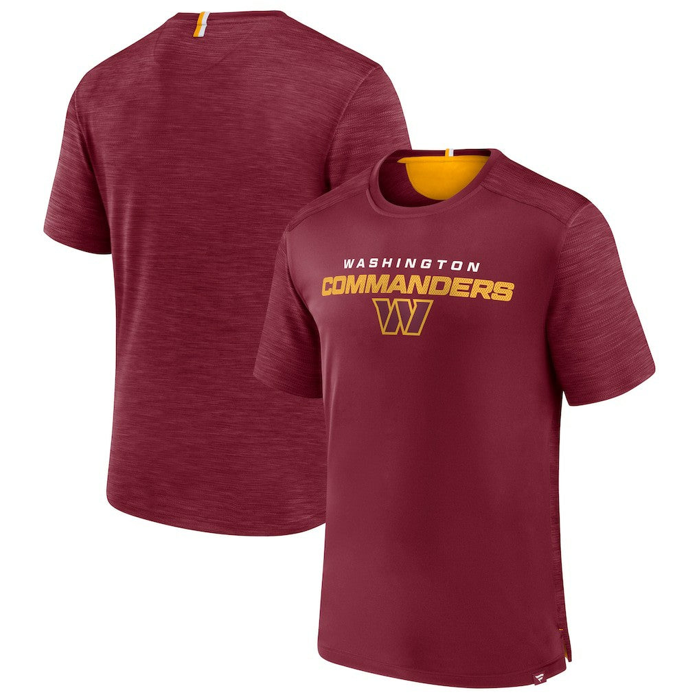 Washington Commanders Defender Evo T-Shirt - Burgundy sale