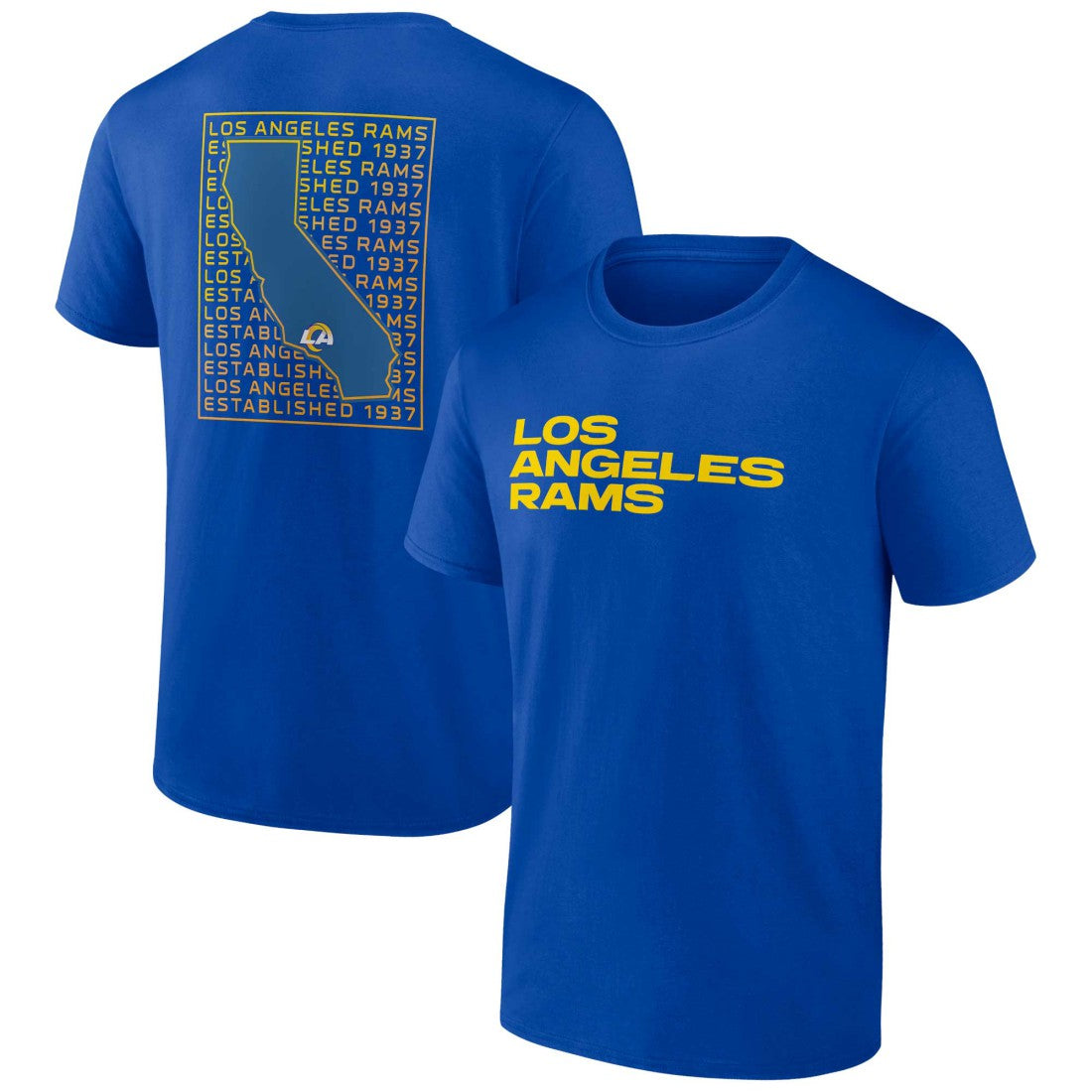 Los Angeles Rams Home Field Advantage T-Shirt - Royal for sale