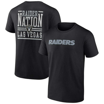 Las Vegas Raiders Home Field Advantage T-Shirt - Black on sale