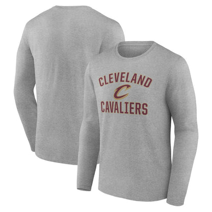 Cleveland Cavaliers Victory Arch Team Long Sleeve T-Shirt sale - Gray outlet