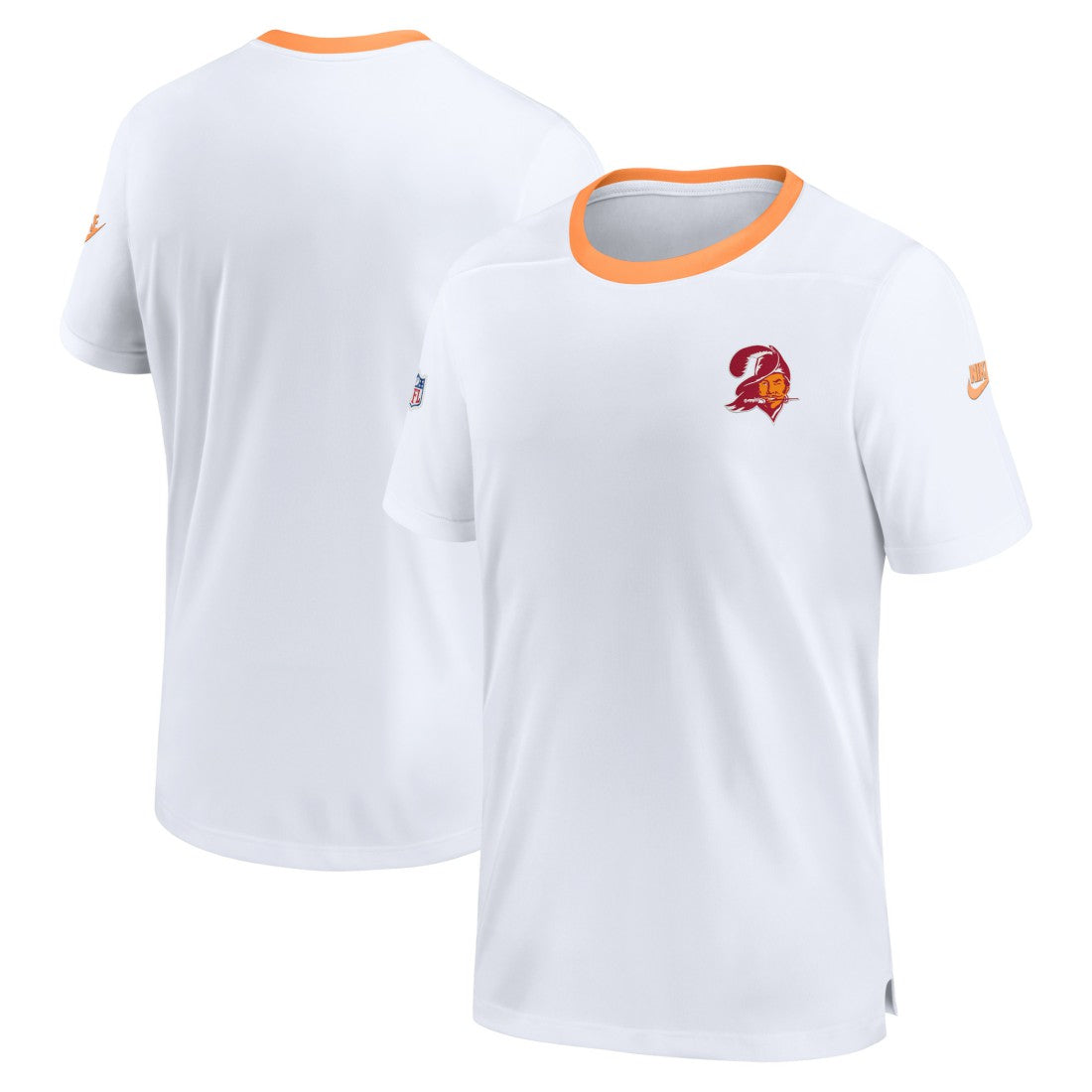 Tampa Bay Buccaneers Throwback Coach Performance T-Shirt - White | Nike sale