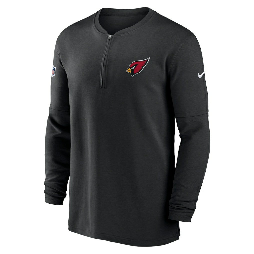 Arizona Cardinals 2023 Sideline Performance Long Sleeve Tri-Blend Quarter-Zip Top - Black | Nike outlet