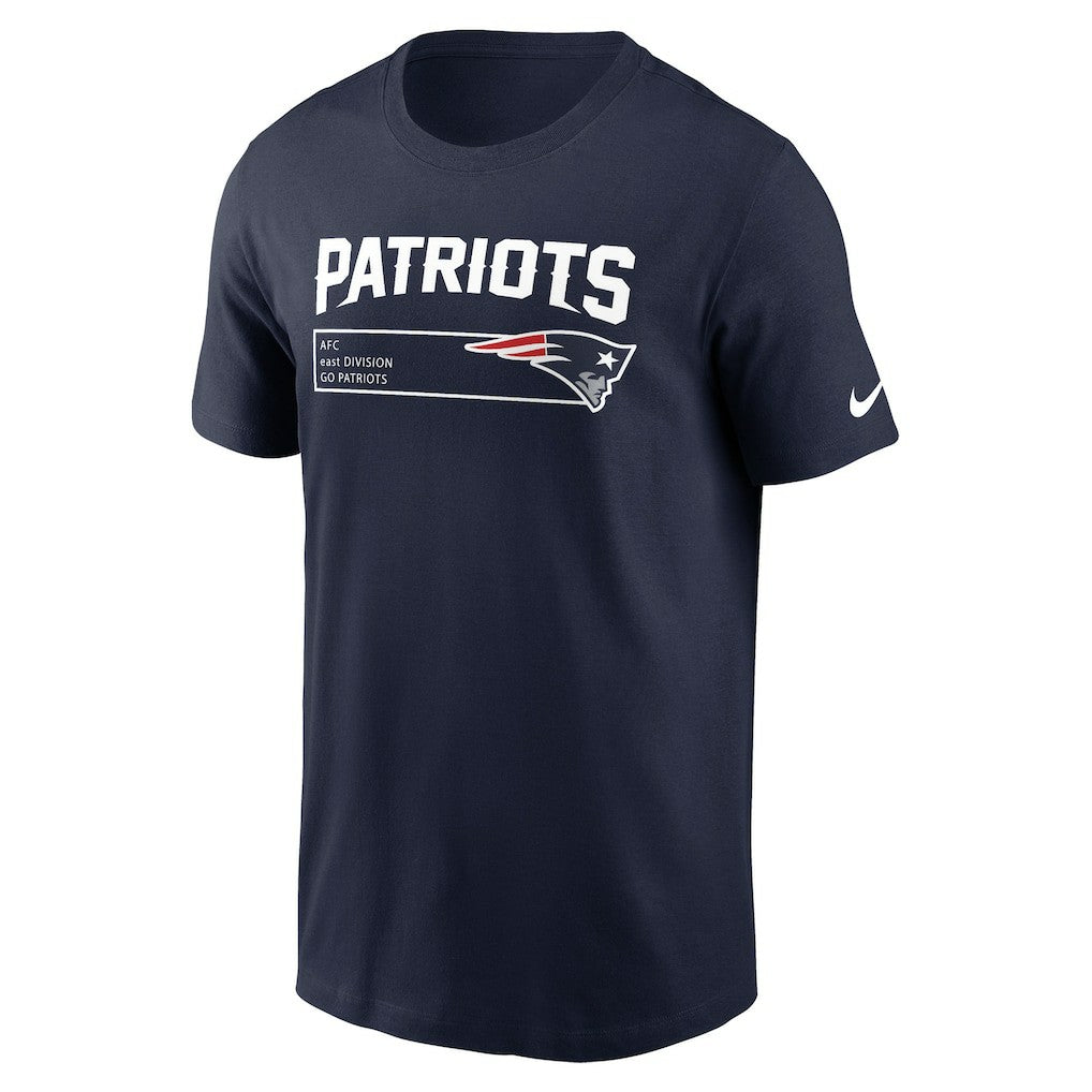 New England Patriots Division Essential T-Shirt - Navy | Nike discount