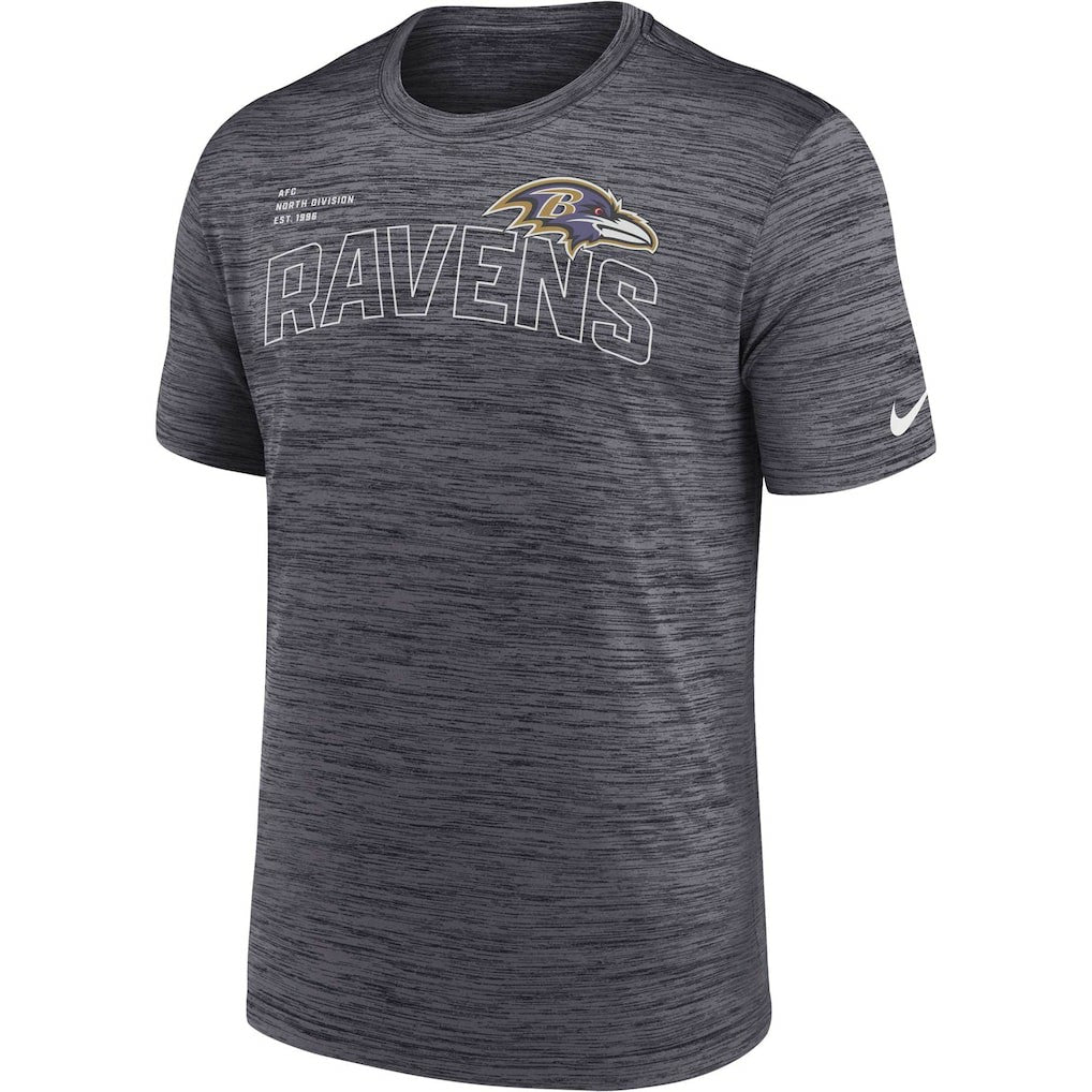 Baltimore Ravens Velocity Arch Performance T-Shirt - Black | Nike online