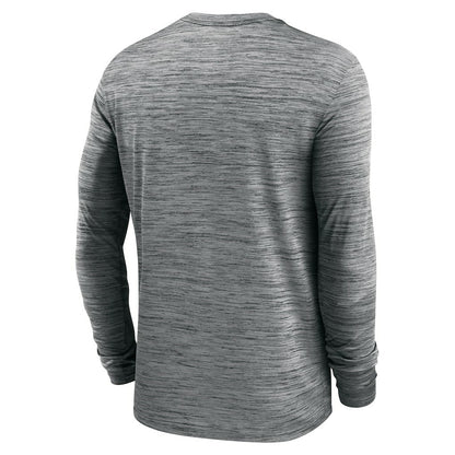 Cleveland Browns Velocity Long Sleeve T-Shirt - Anthracite | Nike online