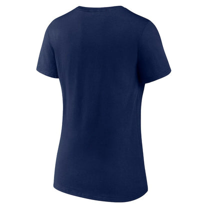 Indiana Pacers Women's Alternate Logo V-Neck T-Shirt - Navy on sale