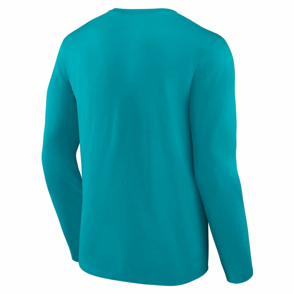 Charlotte Hornets Alternate Logo Long Sleeve T-Shirt - Aqua for sale