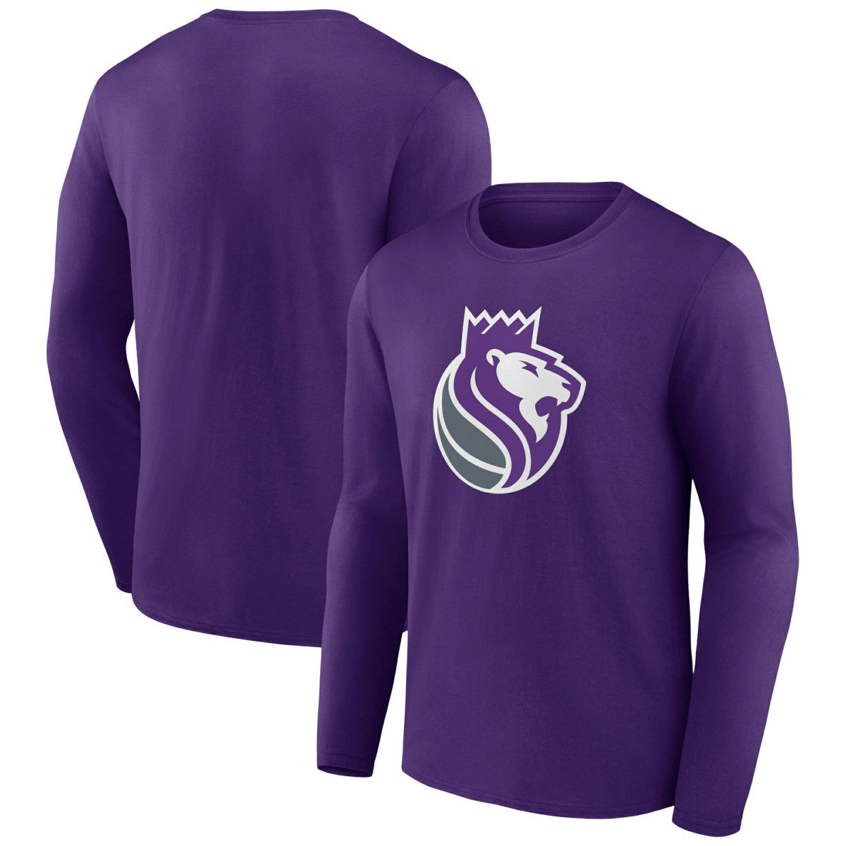 Sacramento Kings Alternate Logo Long Sleeve T-Shirt - Purple cheap
