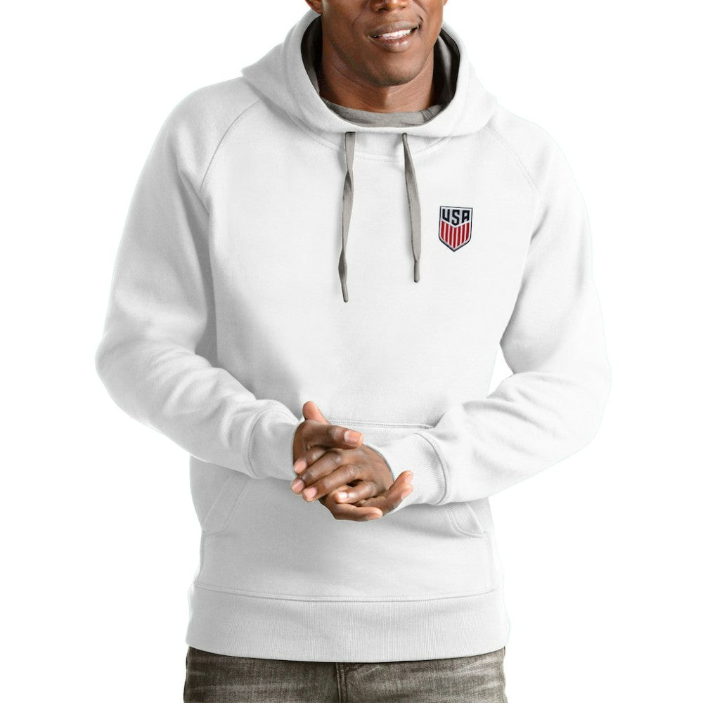 USMNT Antigua Victory Pullover Hoodie - White online
