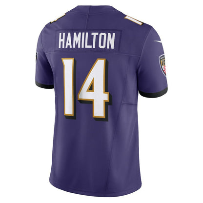 Kyle Hamilton Baltimore Ravens Vapor F.U.S.E. Limited Jersey - Purple | Nike for sale