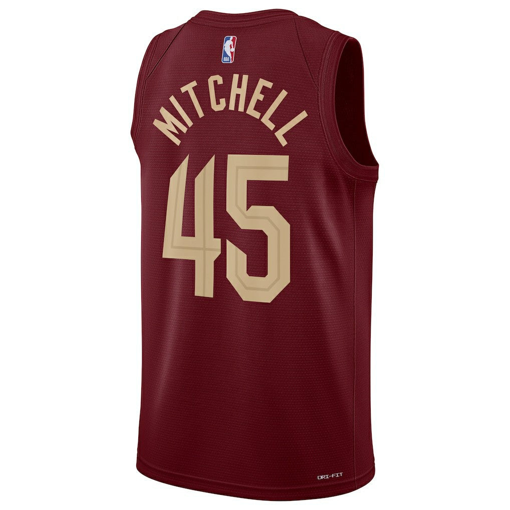 Donovan Mitchell Cleveland Cavaliers Unisex Swingman Jersey sale - Icon Editi- Wine | Nike for sale