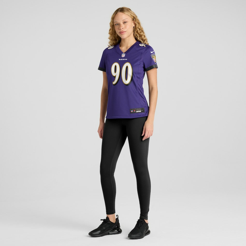 David Ojabo Baltimore Ravens Women's Game Player Jersey - Purple | Nike on sale