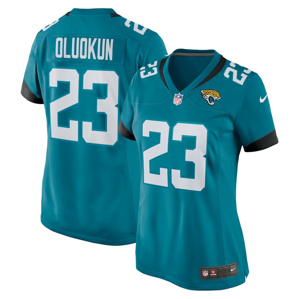 Foyesade Oluokun Jacksonville Jaguars Women's Game Player Jersey - Teal | Nike outlet