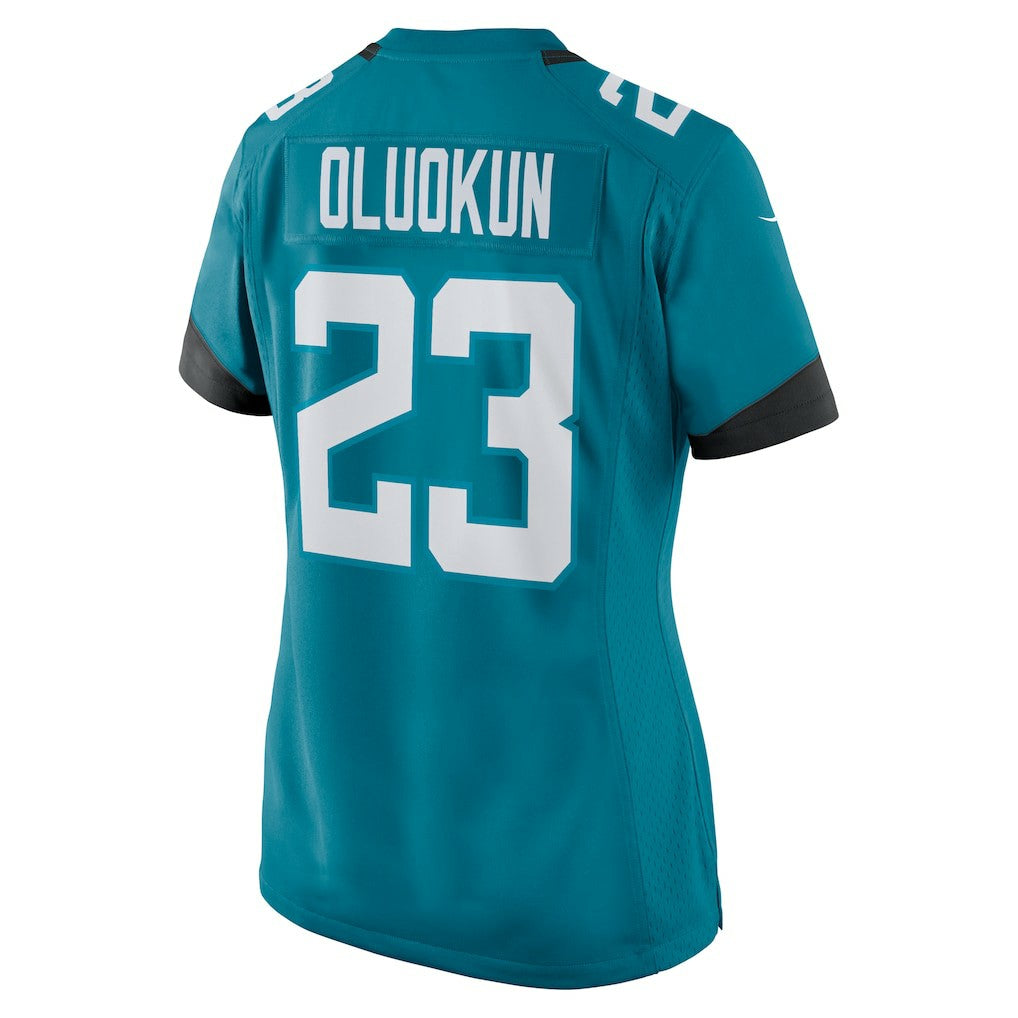 Foyesade Oluokun Jacksonville Jaguars Women's Game Player Jersey - Teal | Nike outlet