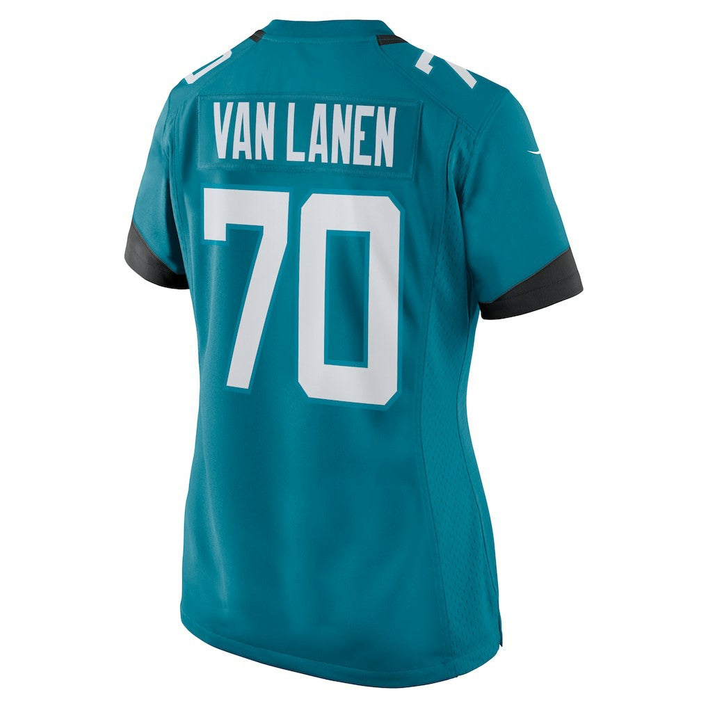Cole Van Lanen Jacksonville Jaguars Women's Game Player Jersey - Teal | Nike online
