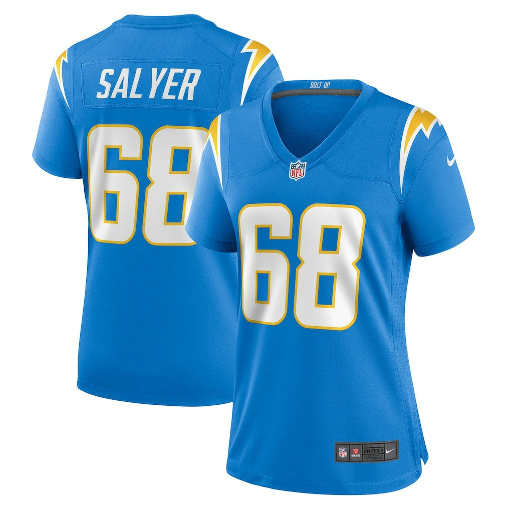 Jamaree Salyer Los Angeles Chargers Women's Game Player Jersey - Powder Blue | Nike discount
