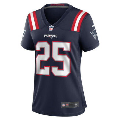 Marcus Jones New England Patriots Women's Game Jersey - Navy | Nike on sale