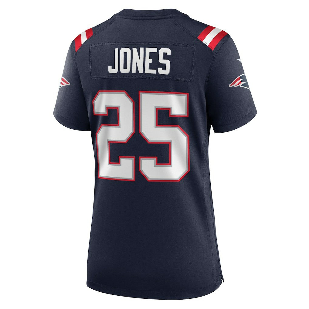 Marcus Jones New England Patriots Women's Game Jersey - Navy | Nike on sale