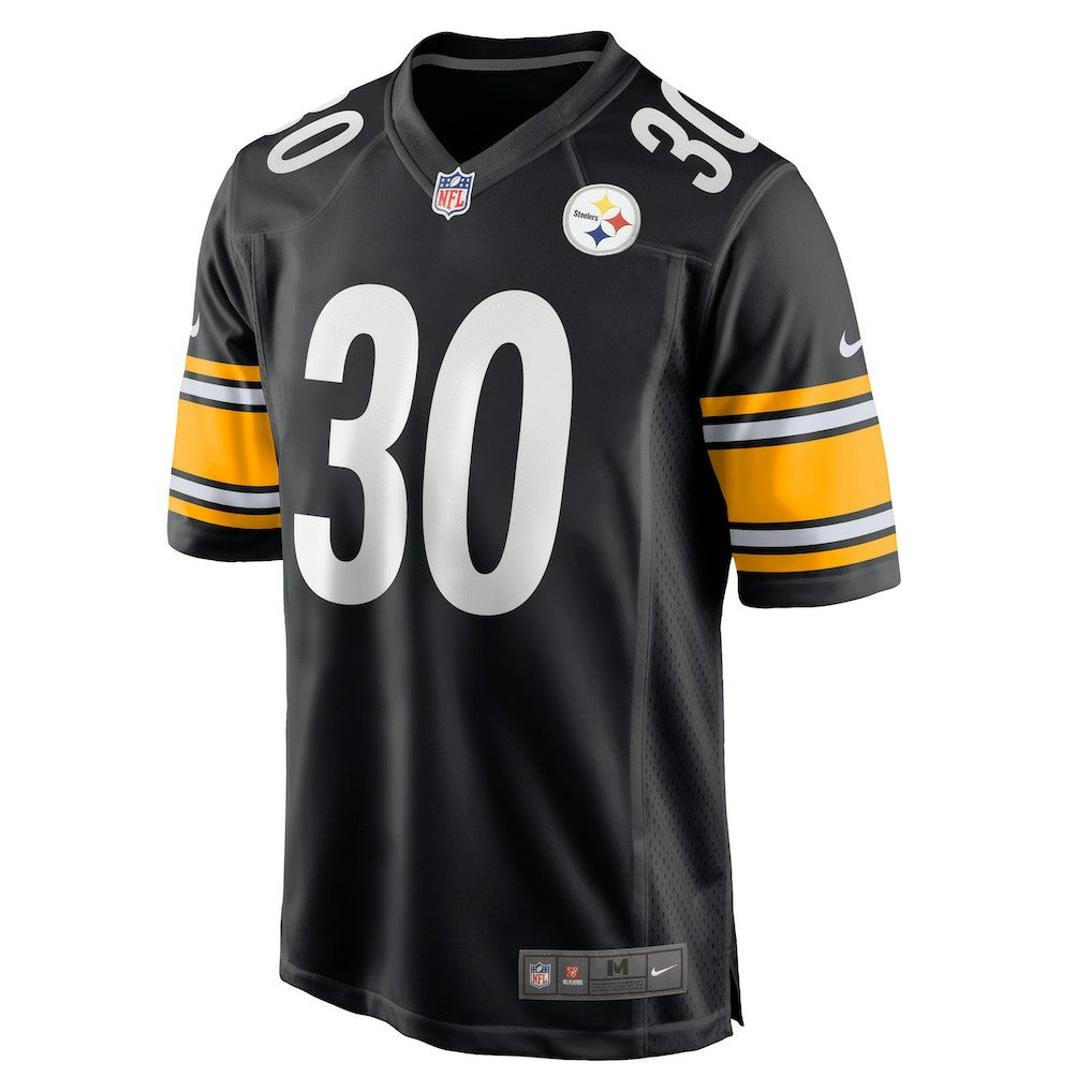 Jaylen Warren Pittsburgh Steelers Game Player Jersey - Black | Nike outlet