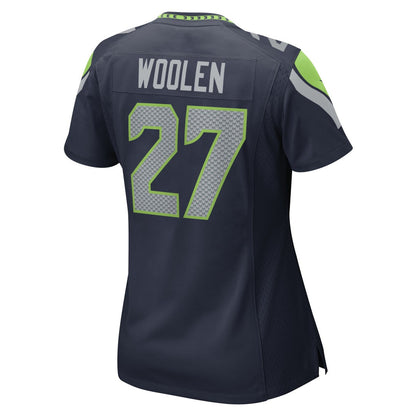 Riq Woolen Seattle Seahawks Women's Team Game Jersey - College Navy | Nike sale