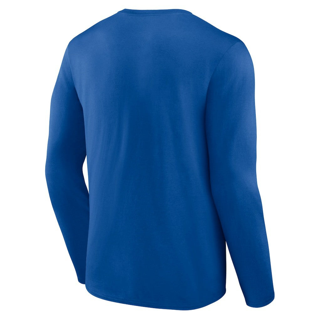Dallas Mavericks Victory Arch Team Long Sleeve T-Shirt sale - Royal discount