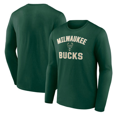 Milwaukee Bucks Victory Arch Team Long Sleeve T-Shirt - Green online