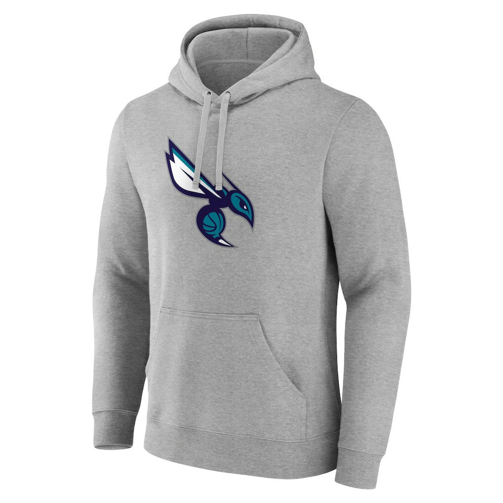 Charlotte Hornets Alternate Logo Pullover Hoodie - Gray sale