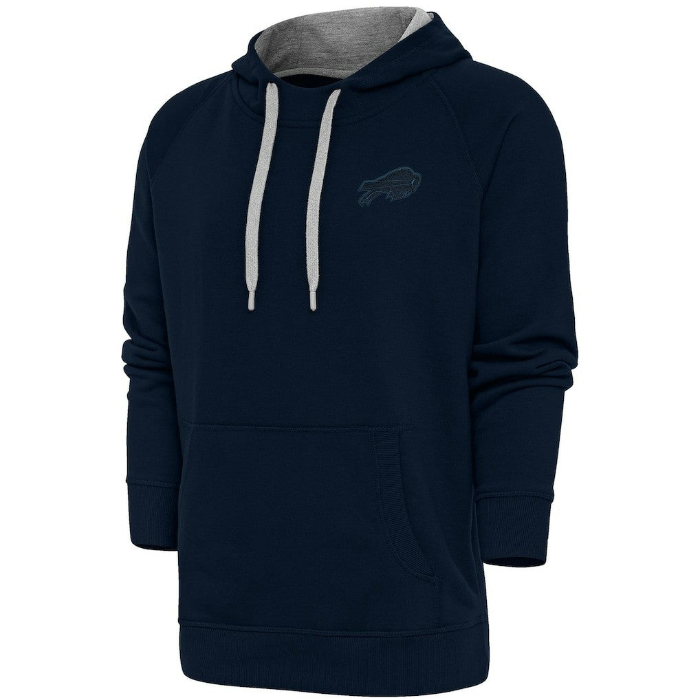 Buffalo Bills Antigua Tonal Logo Victory Pullover Hoodie - Navy outlet