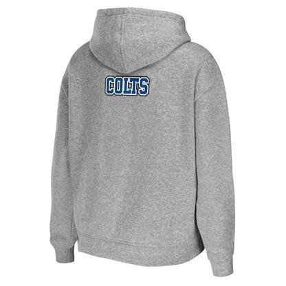 Indianapolis Colts WEAR by Erin Andrews Women's Team Full-Zip Hoodie - Heathered Gray discount
