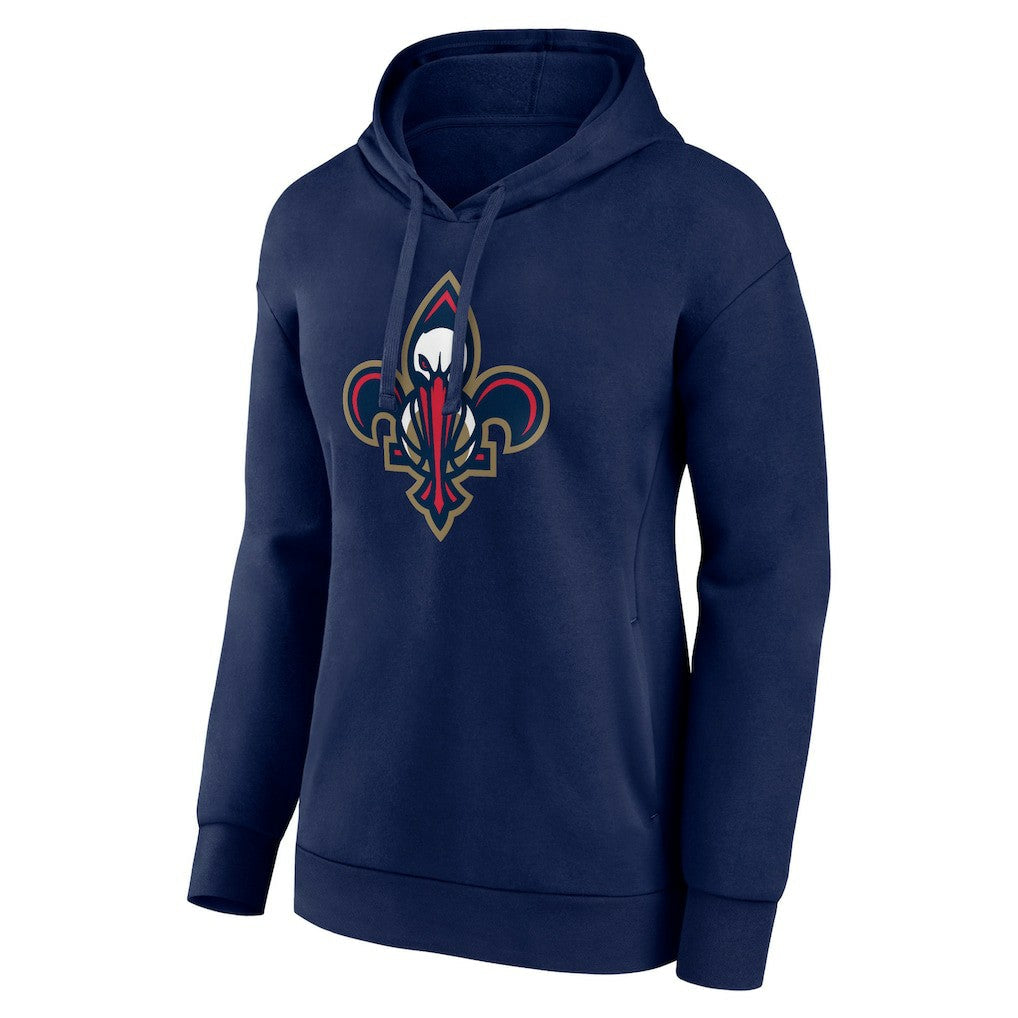 New Orleans Pelicans Women's Alternate Logo Pullover Hoodie - Navy sale
