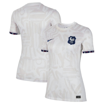 France Women's National Team Women's 2023 Away Stadium Replica Jersey - White | Nike online