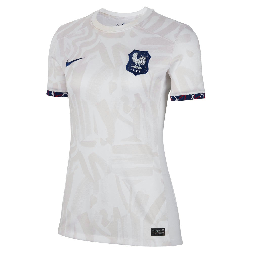 France Women's National Team Women's 2023 Away Stadium Replica Jersey - White | Nike online