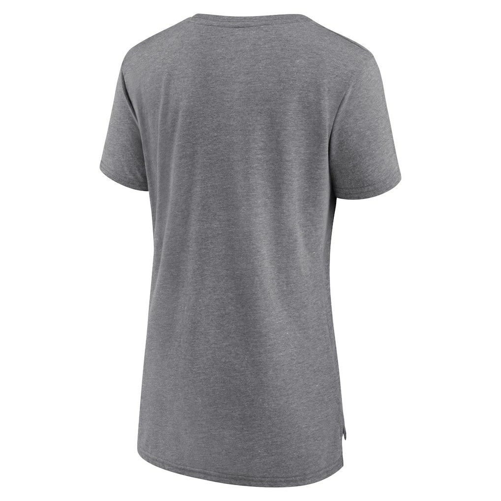 Denver Nuggets Women's Heritage Tri-Blend T-Shirt sale - Heather Gray shop