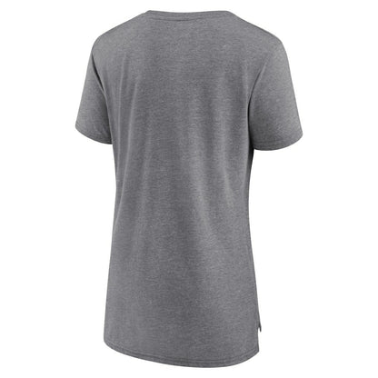 Philadelphia 76ers Women's Heritage Tri-Blend T-Shirt - Heather Gray cheap