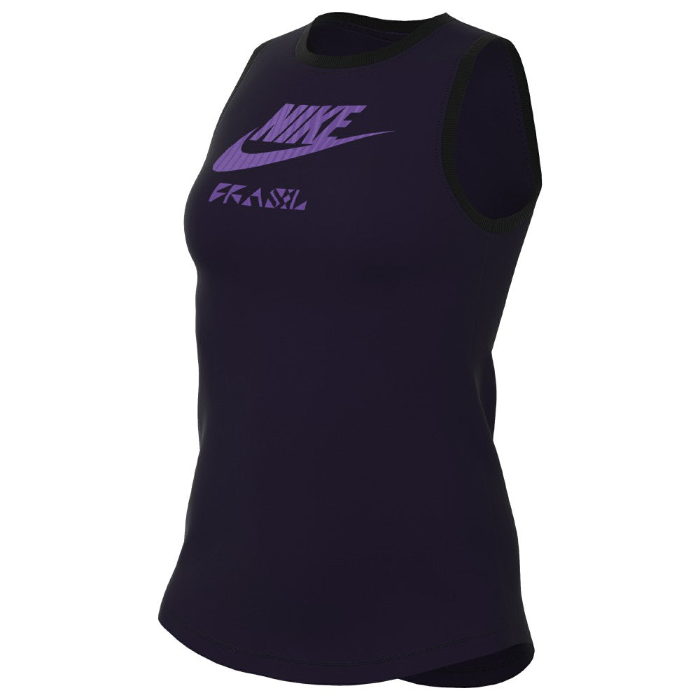 Brazil Women's National Team Women's Futura Tank Top - Navy | Nike outlet