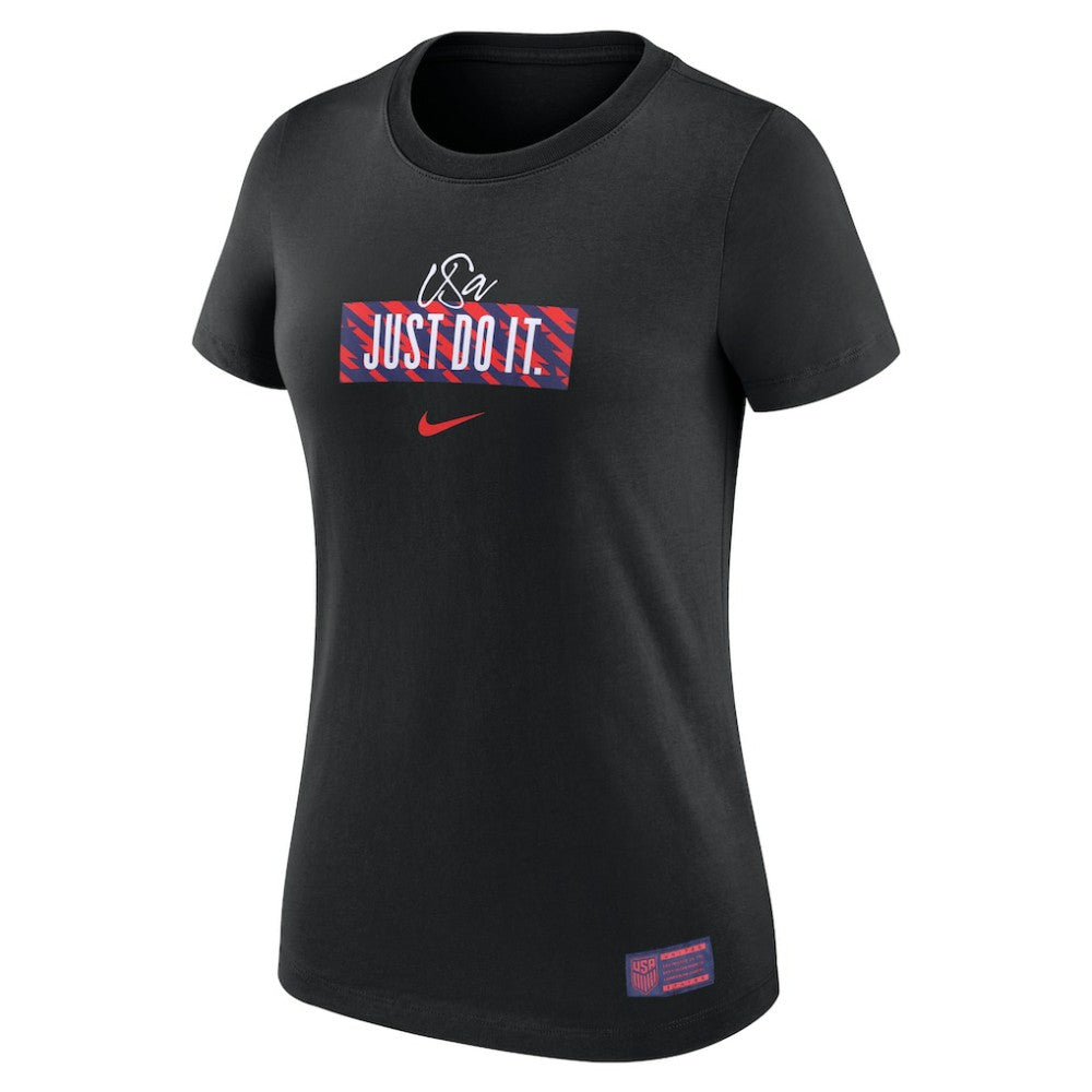 USMNT Women's Verbiage T-Shirt - Black | Nike shop