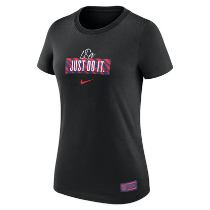 USMNT Women's Verbiage T-Shirt - Black | Nike shop