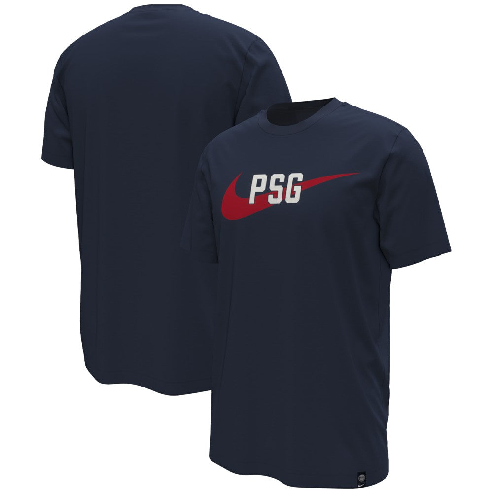 Paris Saint-Germain Swoosh T-Shirt - Navy | Nike for sale