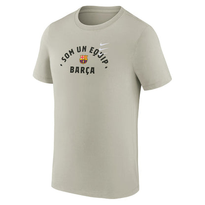 Barcelona Verbiage T-Shirt - Tan | Nike shop