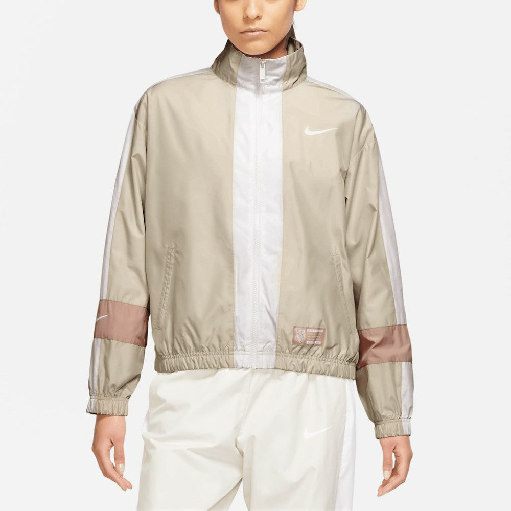 USMNT Women's Essential Full-Zip Jacket - Tan | Nike online