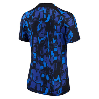 Chelsea Women's 2023/24 Home Academy Pro Pre-Match Top - Blue | Nike on sale