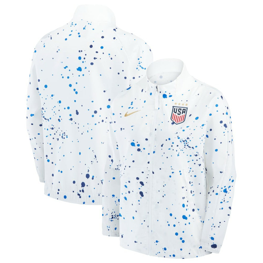 USWNT Women's Team Anthem Performance Full-Zip Jacket - White | Nike on sale