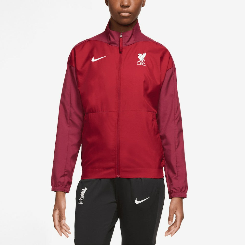 Liverpool Women's 2023/24 Anthem Raglan Performance Full-Zip Jacket - Red | Nike shop