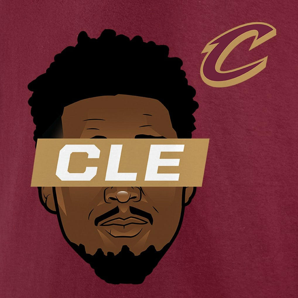 Donovan Mitchell Cleveland Cavaliers Know The Game T-Shirt sale - Wine on sale