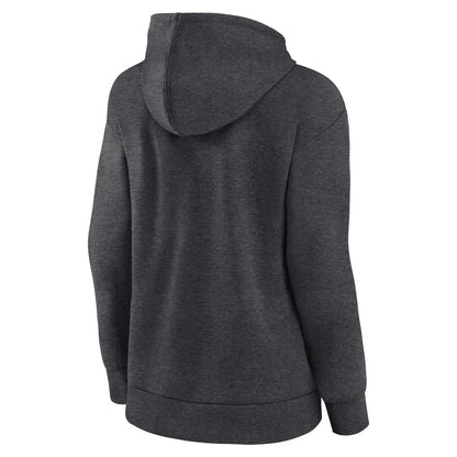 Green Bay Packers Women's Primary Logo Pullover Hoodie - Charcoal cheap