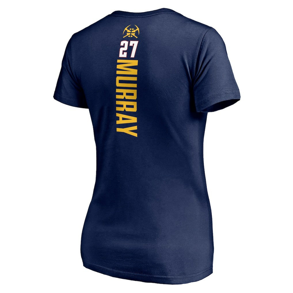 Jamal Murray Denver Nuggets Women's Playmaker Name & Number V-Neck T-Shirt sale - Navy cheap