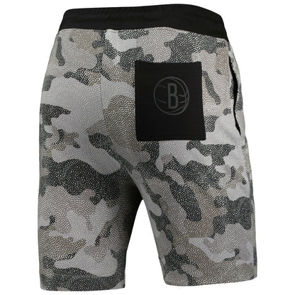 Brooklyn Nets NBA x Hugo Boss Slam Camo Shorts - Black online