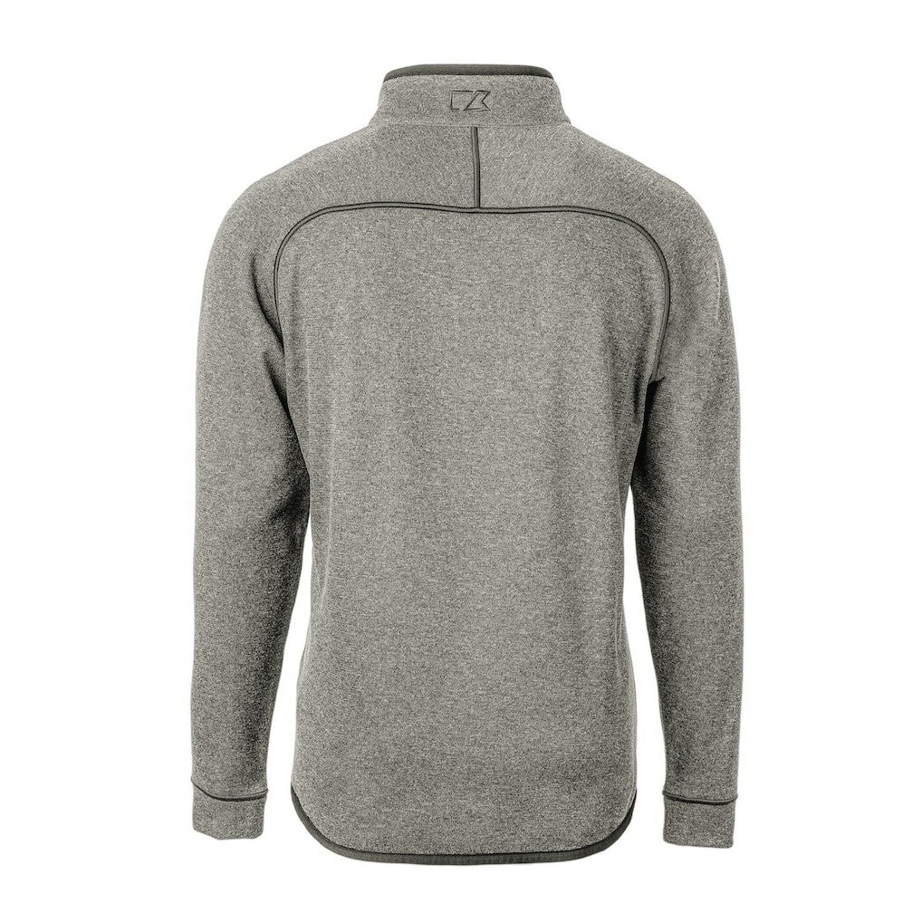 Indianapolis Colts Cutter & Buck Mainsail Sweater-Knit Big & Tall Half-Zip Pullover Jacket - Heather Gray discount