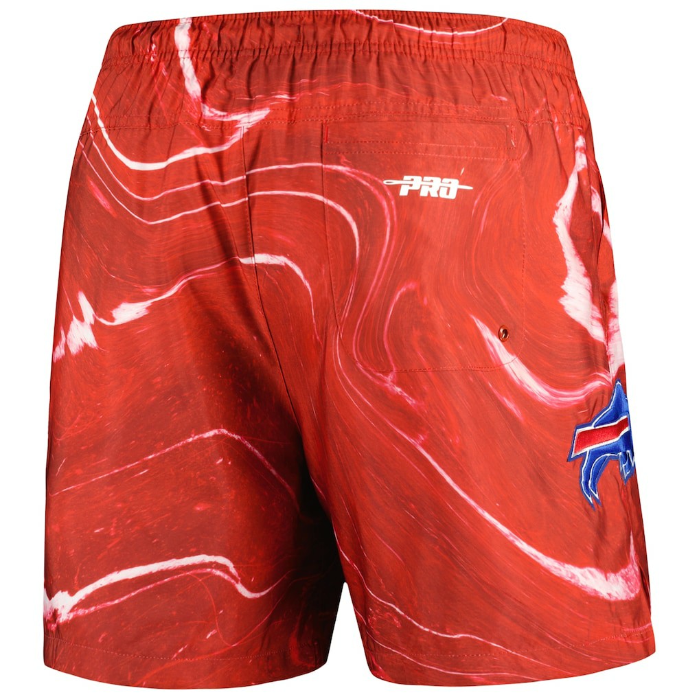 Buffalo Bills Pro Standard Allover Marble Print Shorts - Red cheap